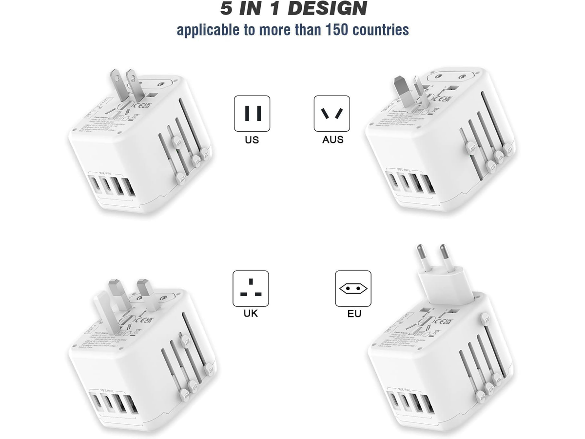Travel Adapter Universal International Power Travel