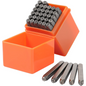 Letter Number Punch Set 37pcs Metal Alphabet and Number Stamp Kit