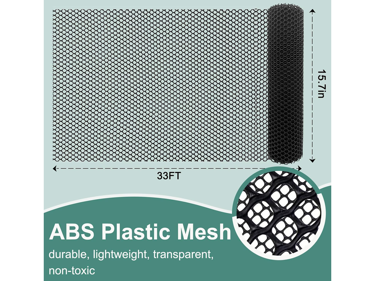 Plastic Wire Fencing Mesh Heavy Duty Garden & Poultry Barrier Netting