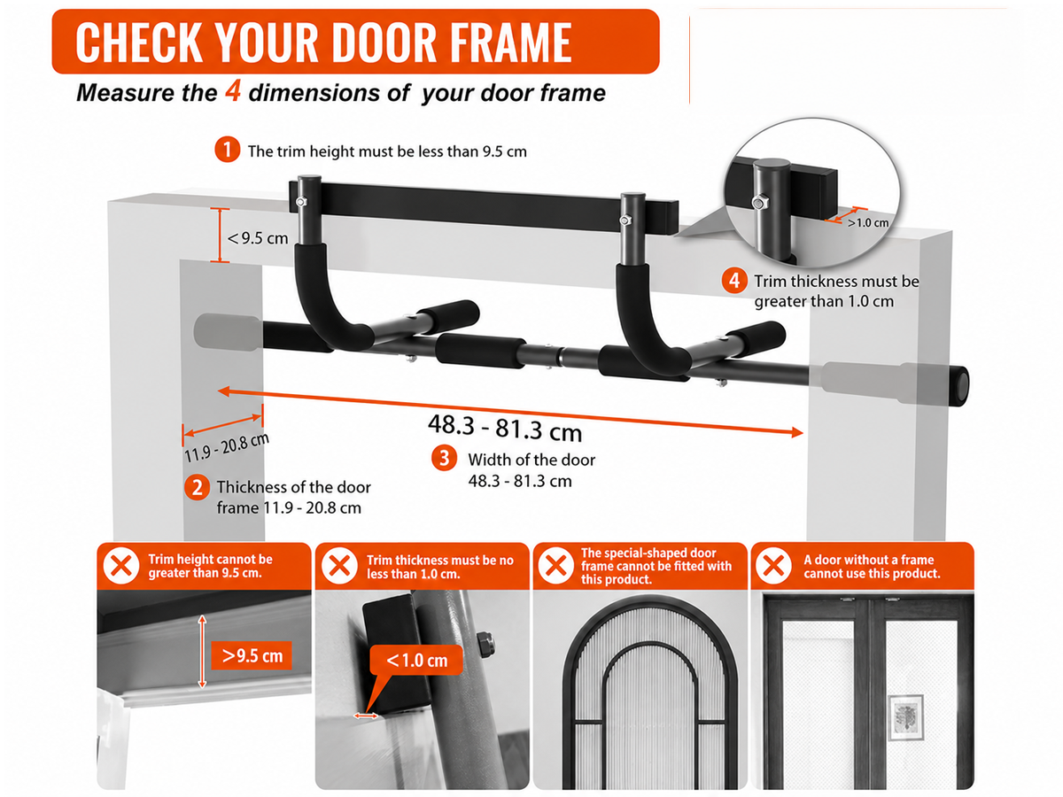 Pull Up Bar with Resistance Bands