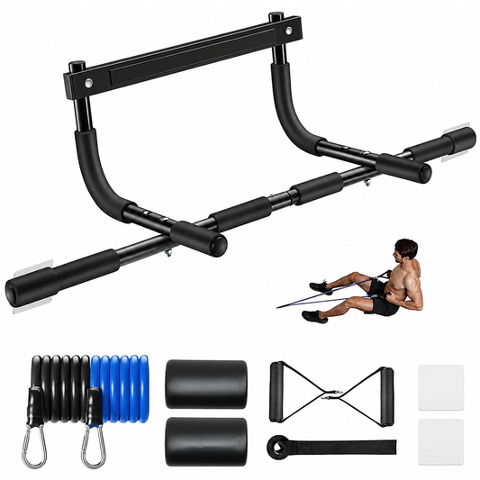 Pull Up Bar with Resistance Bands