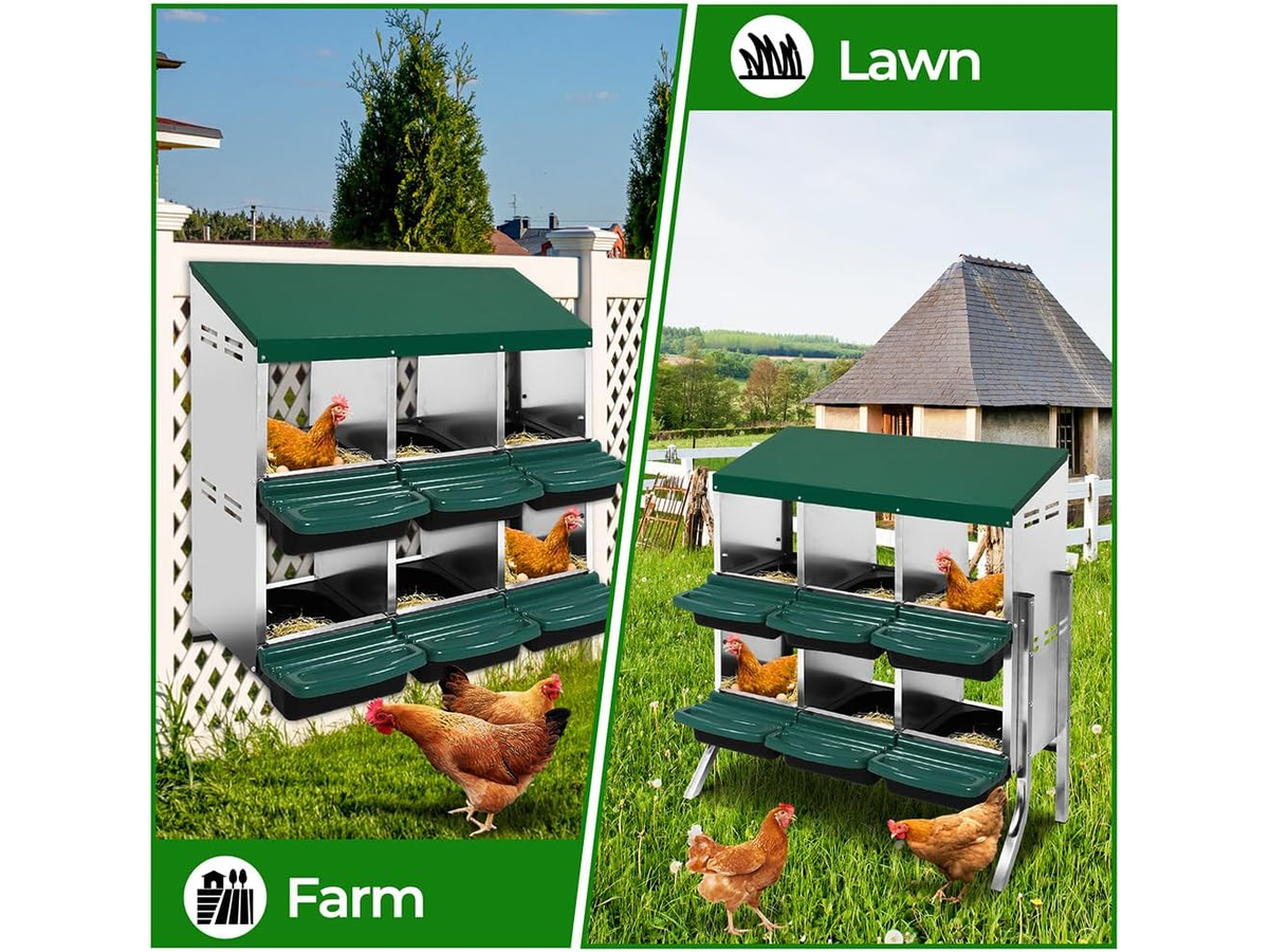 Chicken Nesting Box With 6 nests