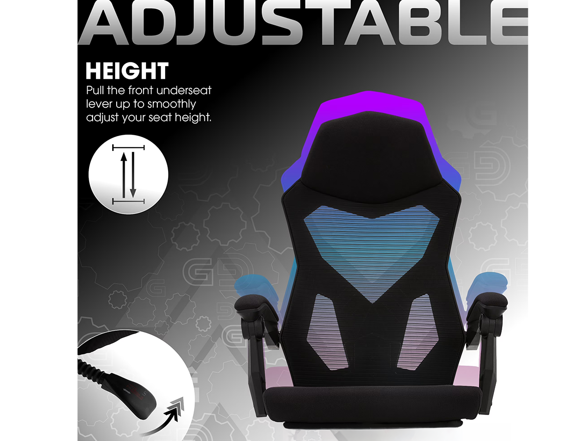 Office Chair Ergonomic Mesh Computer Desk Chair with Adjustable Height & Armrests