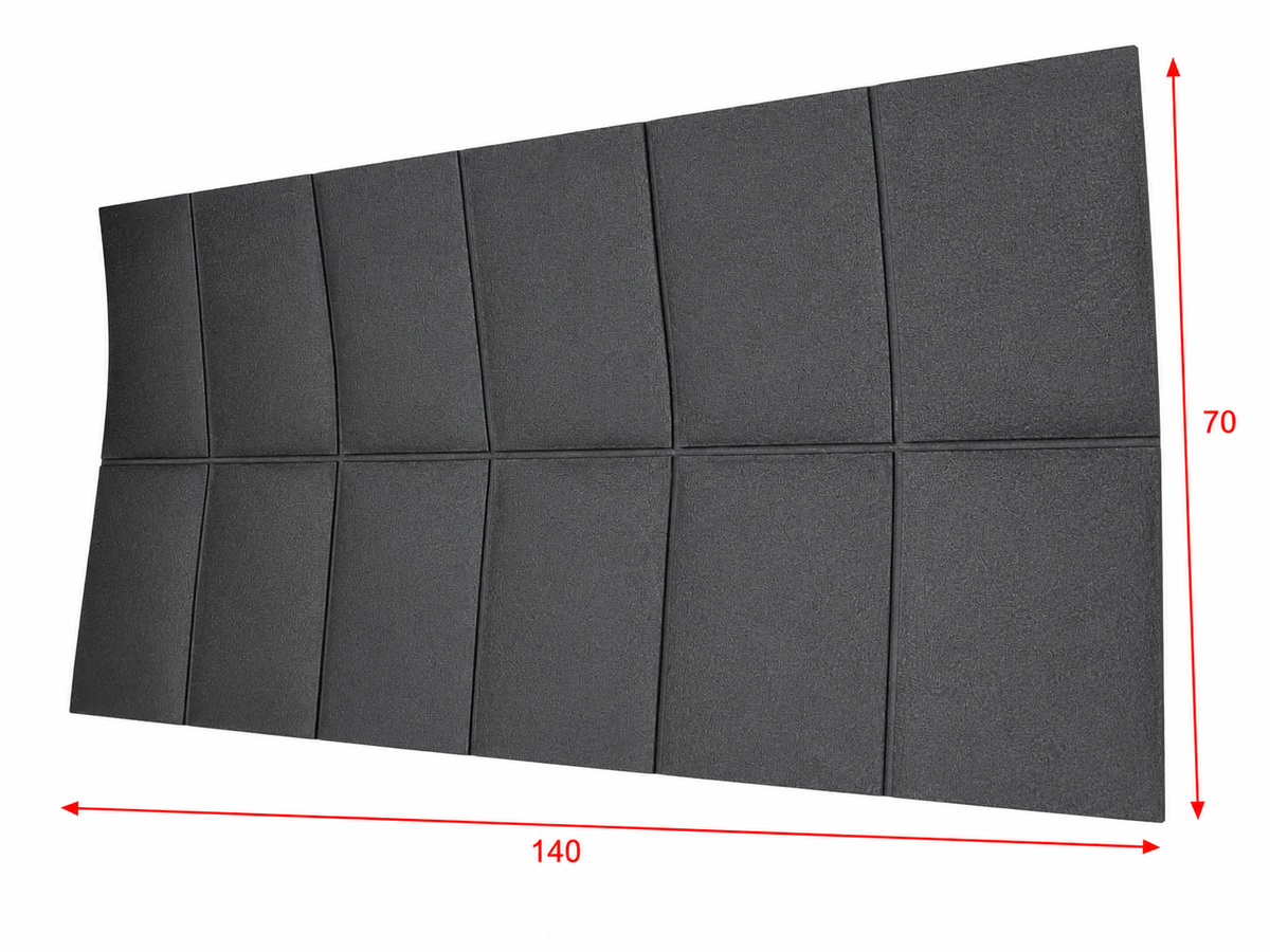 Treadmill Mat 140 × 70 cm Heavy Duty Non Slip Home Gym Equipment Floor Protection Mat