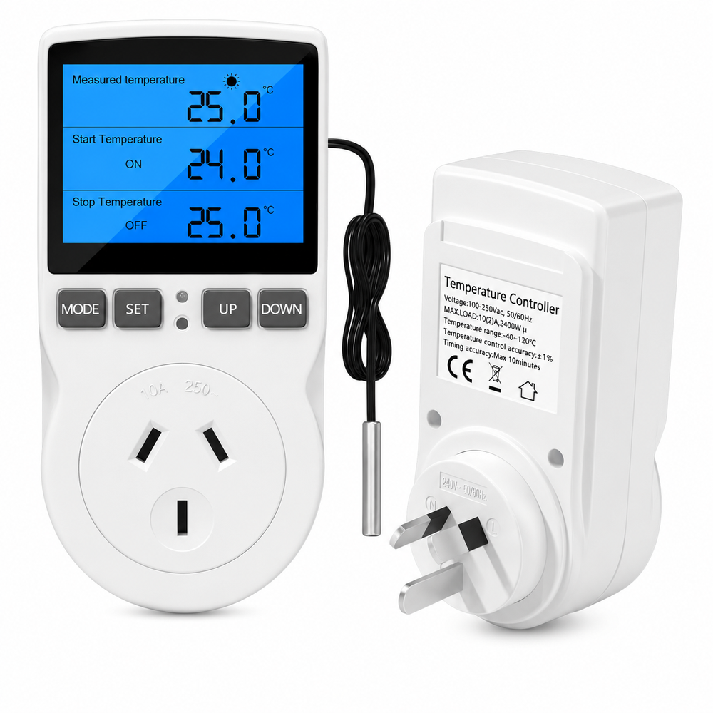 Digital Thermostat Temperature Controller with LCD Display