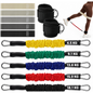 Ankle Resistance Band with Ankle Cuffs for Glute & Leg Workouts