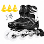 Adjustable Inline Skates Light Up Roller Blades