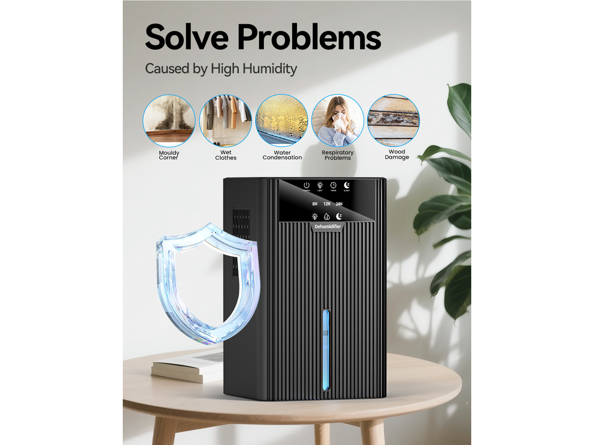 2200ML Dehumidifier Portable Dehumidifier