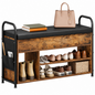 Shoe Storage Bench Entryway Shoe Rack with Storage Compartment