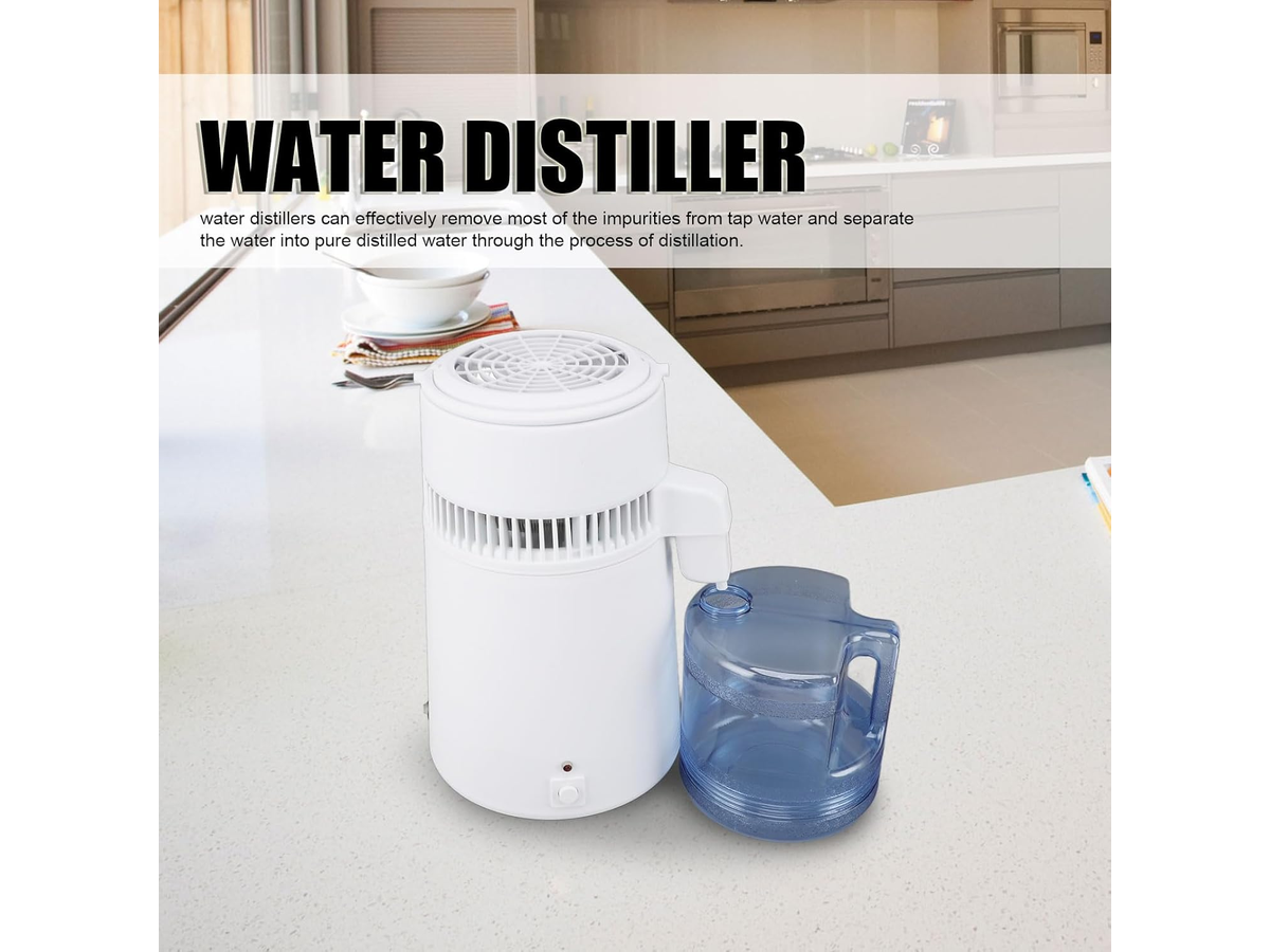 Water Distiller 4L Automatic Countertop Distilled Water Maker