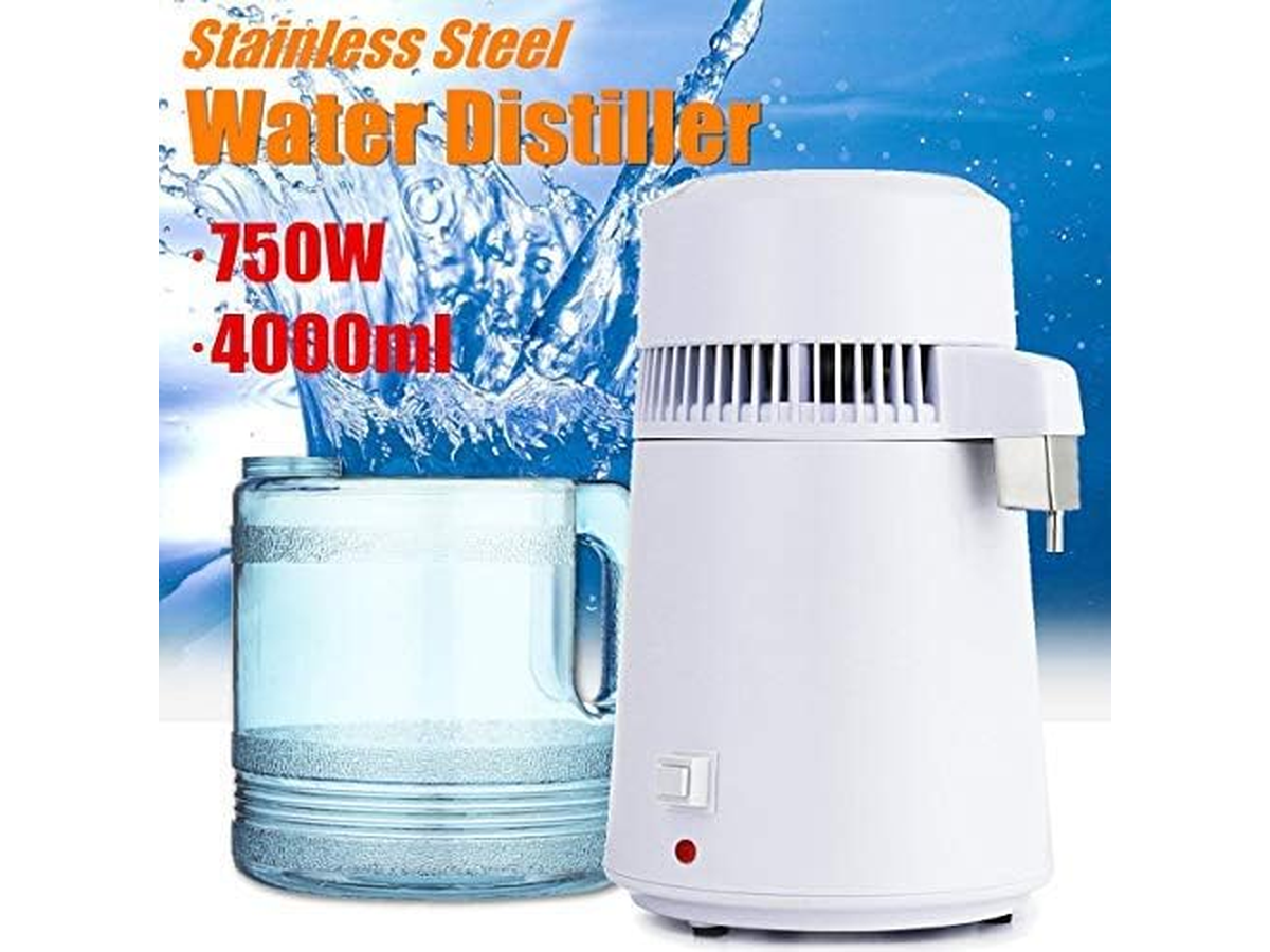 Water Distiller 4L Automatic Countertop Distilled Water Maker