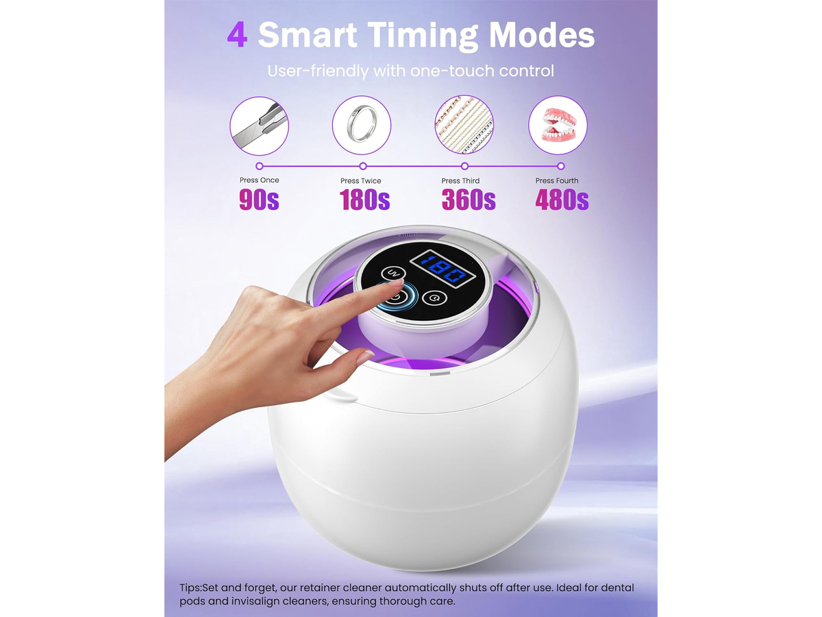 Ultrasonic Retainer Cleaner