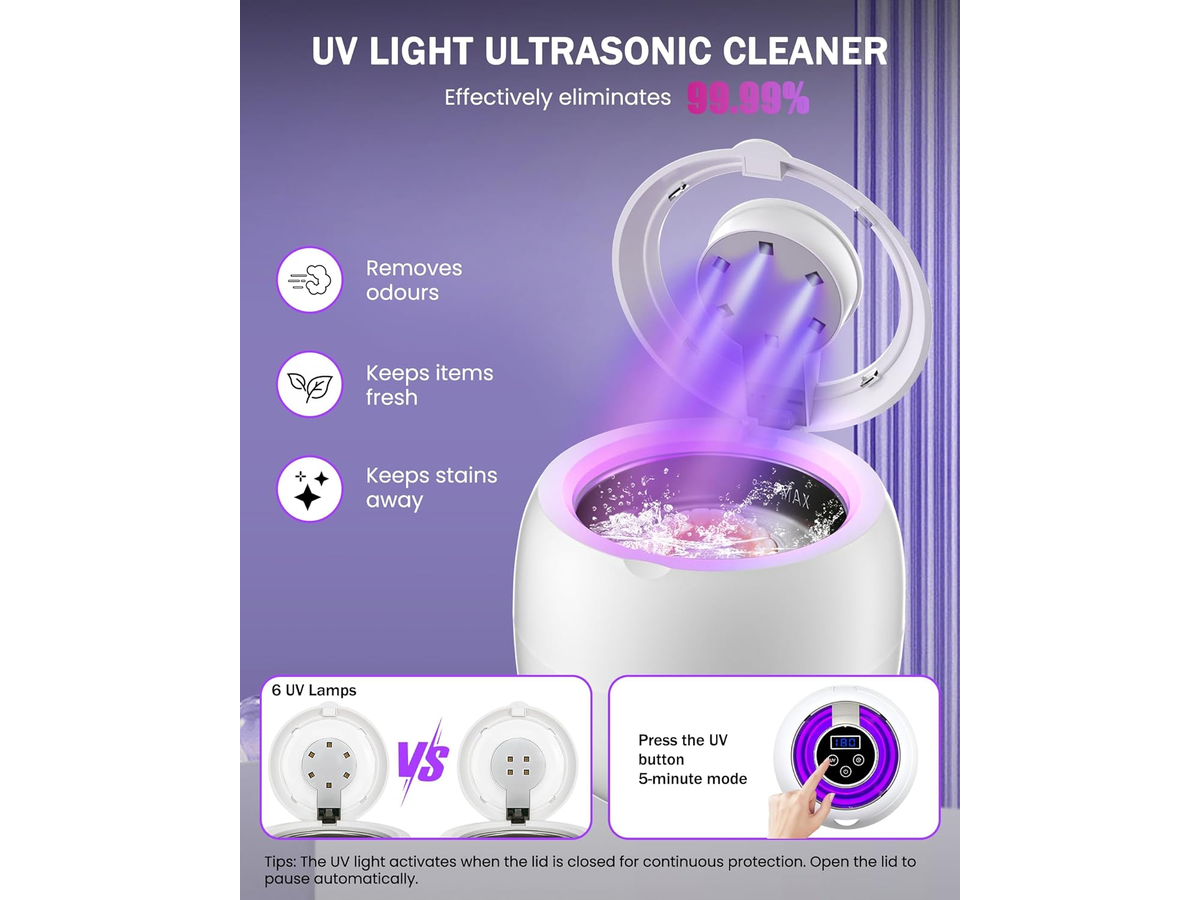 Ultrasonic Retainer Cleaner