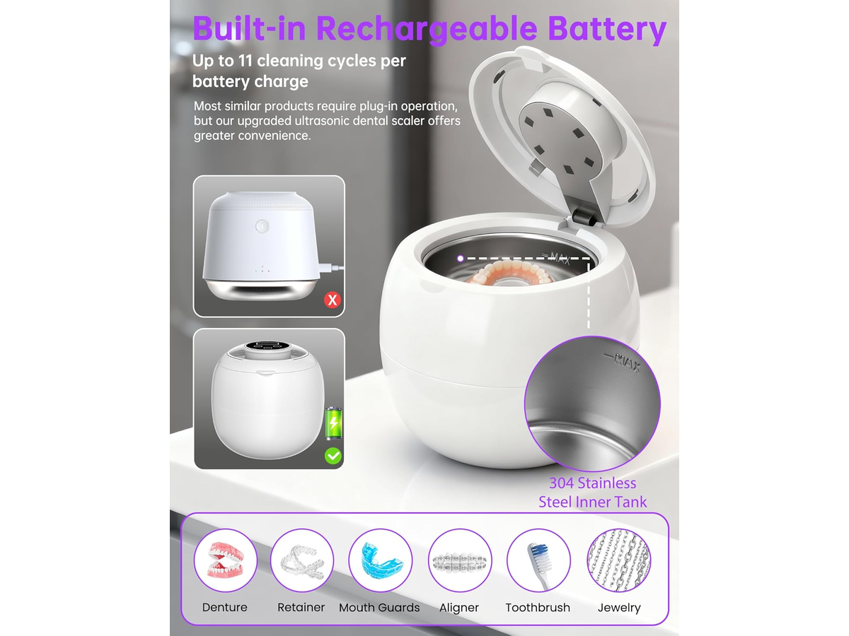 Ultrasonic Retainer Cleaner