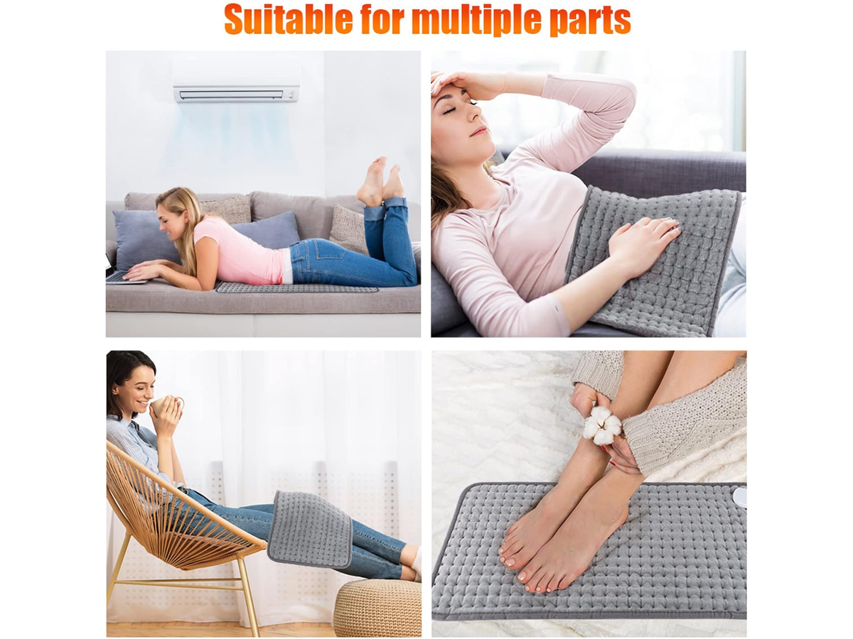 Electric Heating Pad for Back Pain Relief Heat Therapy Pad