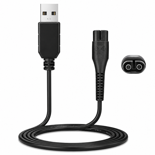 Philips Shaver Charger Cable USB Charging Cable Compatible with Philips Norelco & OneBlade Shavers