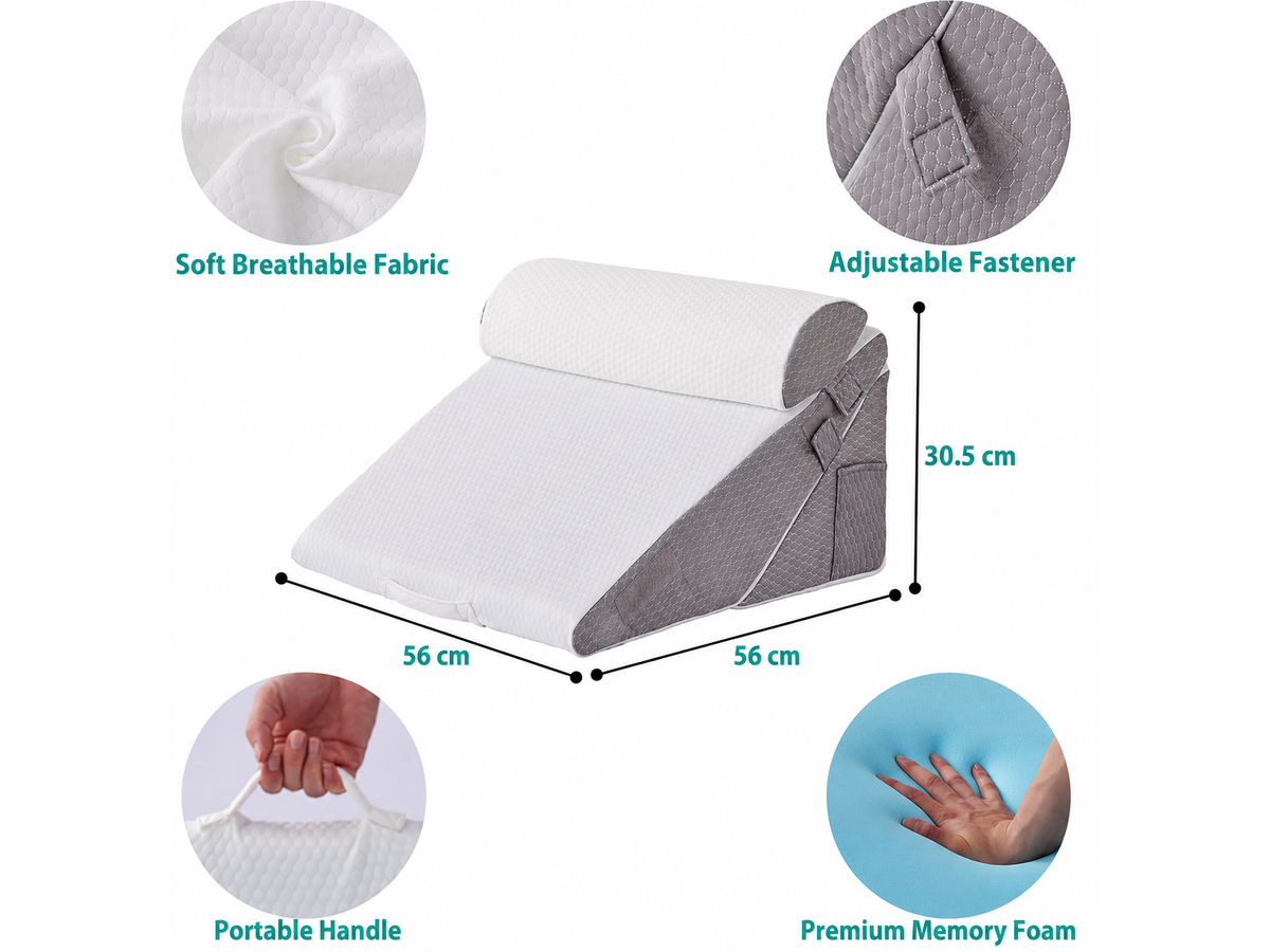 Orthopedic Bed Wedge Pillow Set