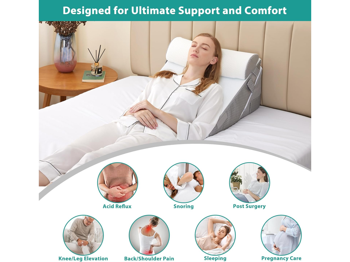 Orthopedic Bed Wedge Pillow Set