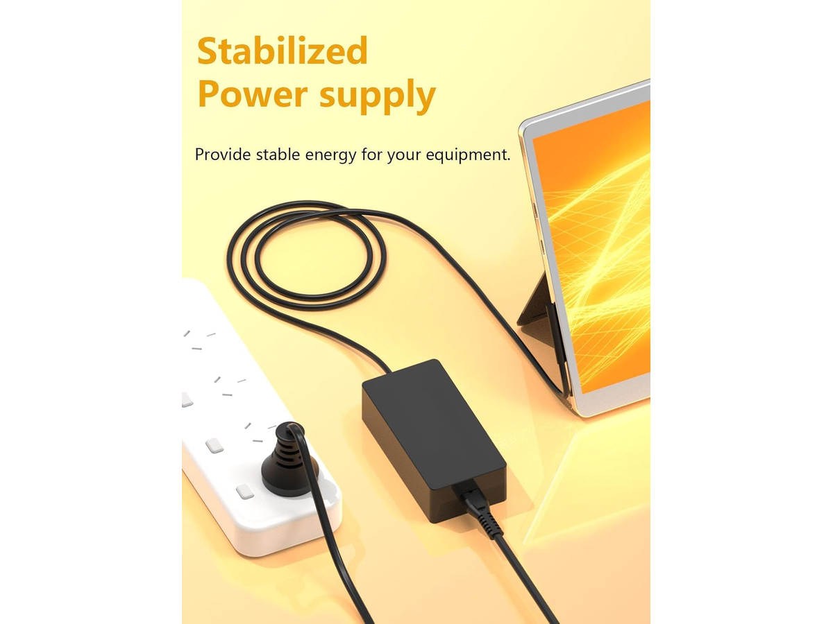 102W Microsoft Surface Charger Power Adapter Compatible with Surface Pro Surface Laptop