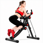 Ab Machine Abdominal Muscle Trainer with Resistance Bands & LCD Display