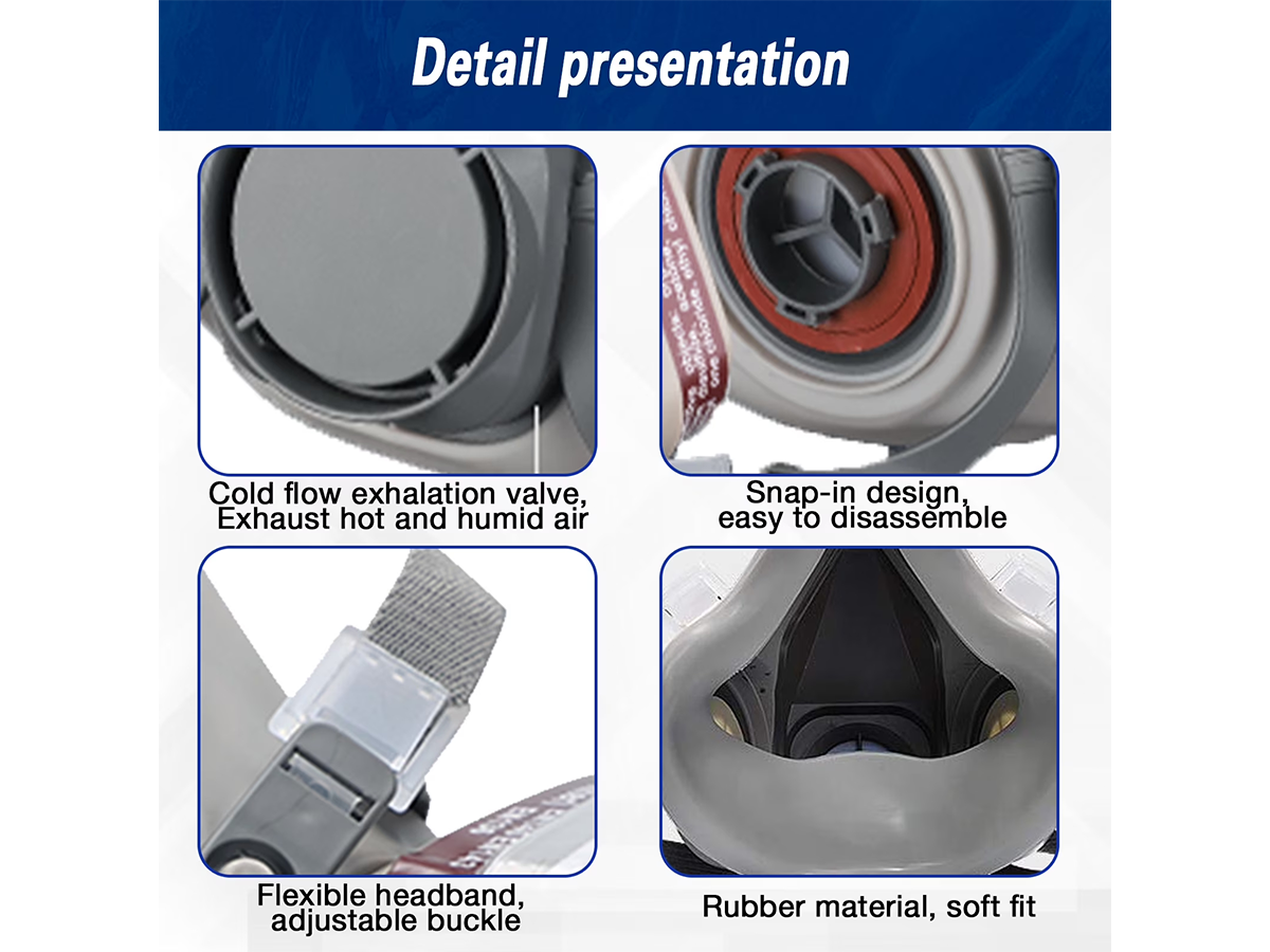 Anti Dust Paint Gas Respirator Mask