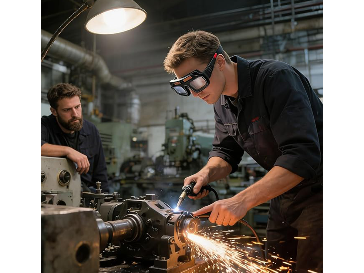 Welding Goggles Automatic Darkening Solar Welding Glasses