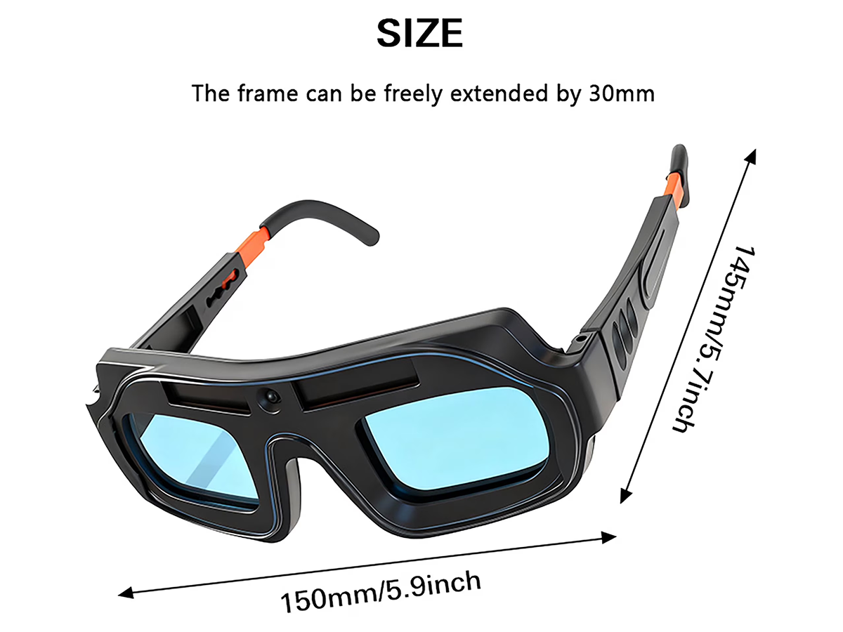 Welding Goggles Automatic Darkening Solar Welding Glasses
