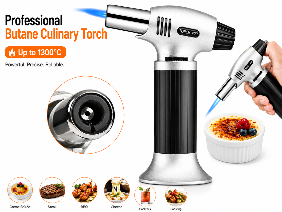 Butane Gas Torch Blow Lighter Cannister
