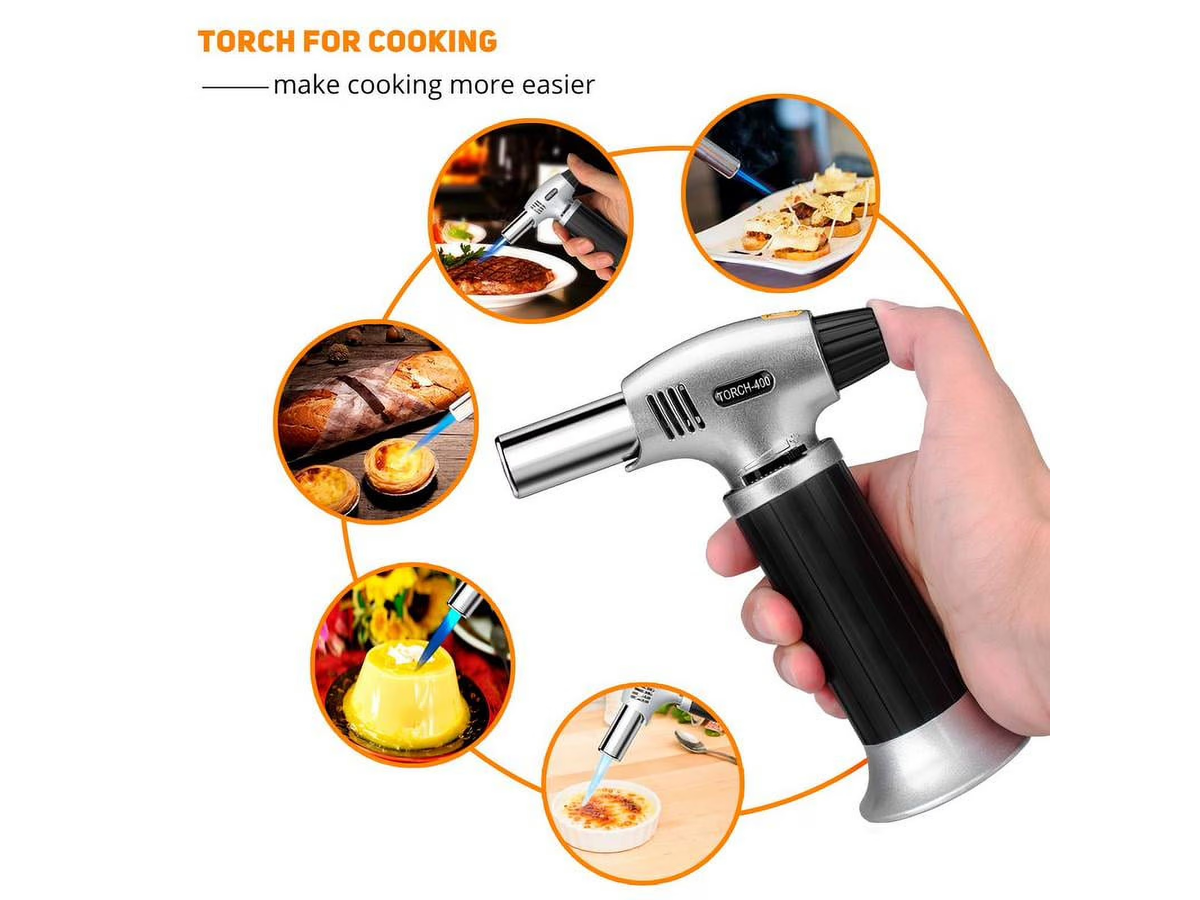 Butane Gas Torch Blow Lighter Cannister