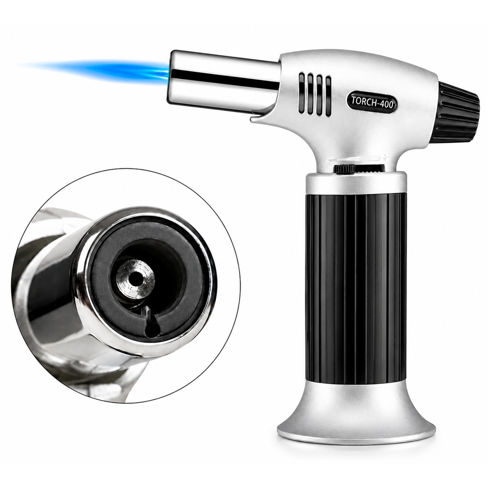 Butane Gas Torch Blow Lighter Cannister