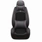 Car Seat Covers 11 PCS Universal PU Leather Car Seat Covers for 5 Seater Vehicles