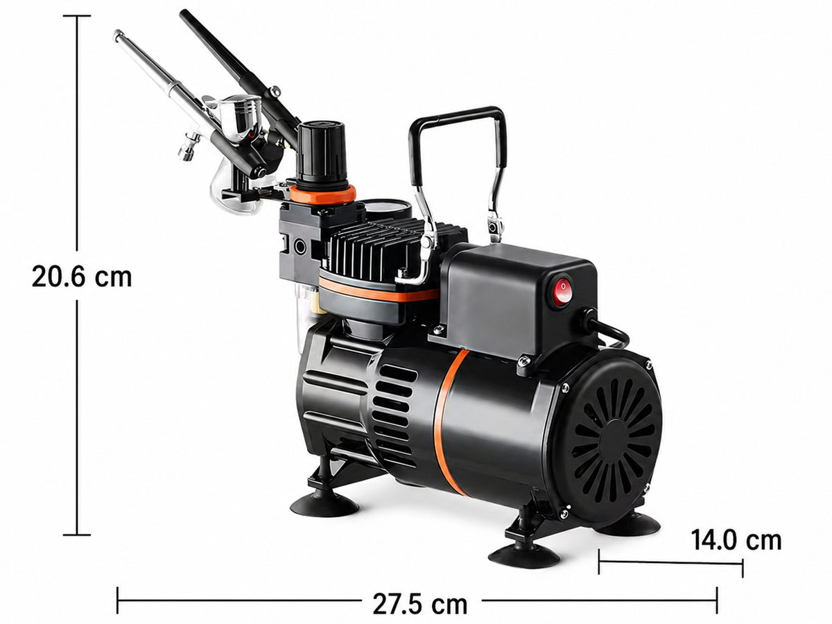 Airbrush Kit with Compressor