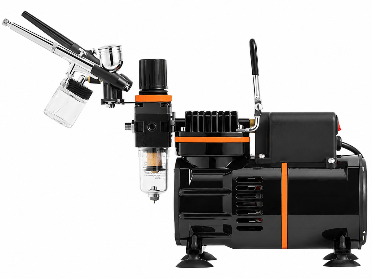 Airbrush Kit with Compressor