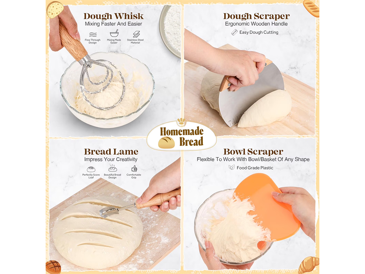 Sourdough Proofing Baskets Banneton Bowls