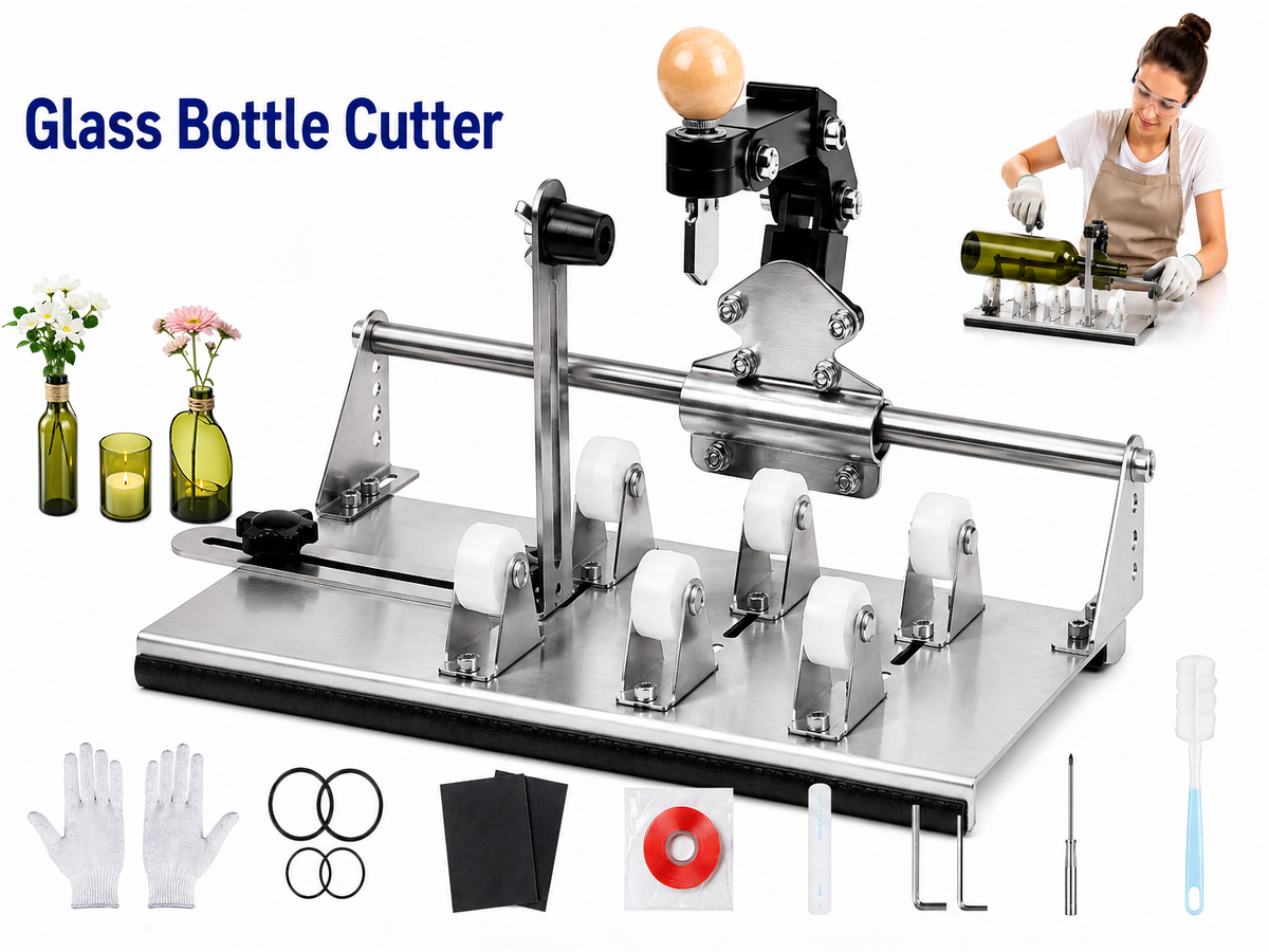Glass Bottle Cutter Multifunctional Glass Cutting Tool Kit