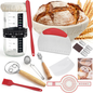 Sourdough Proofing Baskets Complete Bread Baking Kit with Banneton Basket