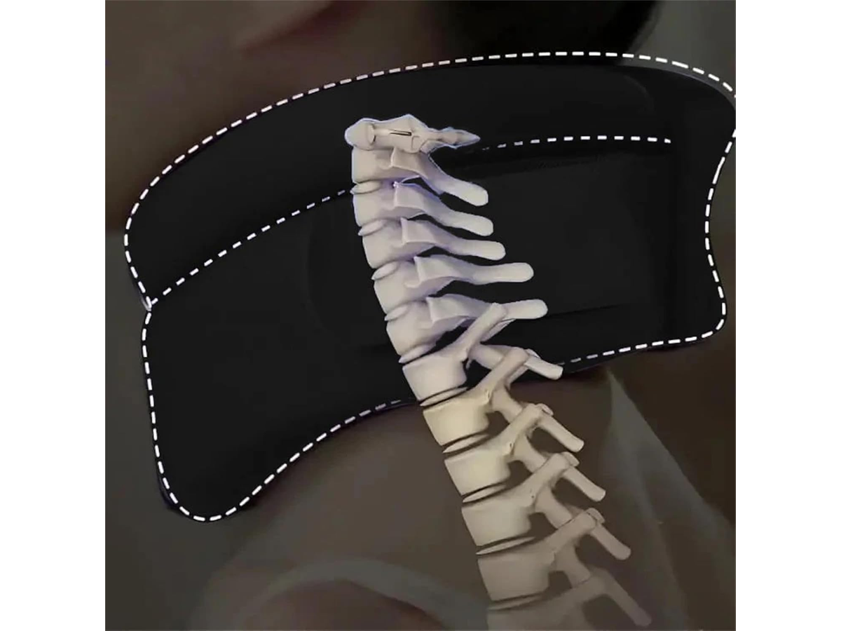 Neck Support Brace Cervical Collar Adjustable Soft Foam Neck Support for Travel