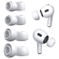 Replacement Ear Tips for AirPods Pro & AirPods Pro 2nd Generation Silicone Ear Tips with Noise Reduction & Storage Box