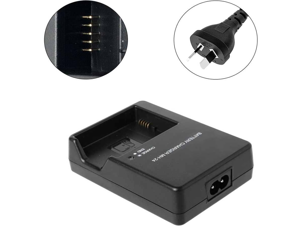 Battery Charger for Nikon MH-24 Compatible with EN-EL14 and EN-EL14A Batteries