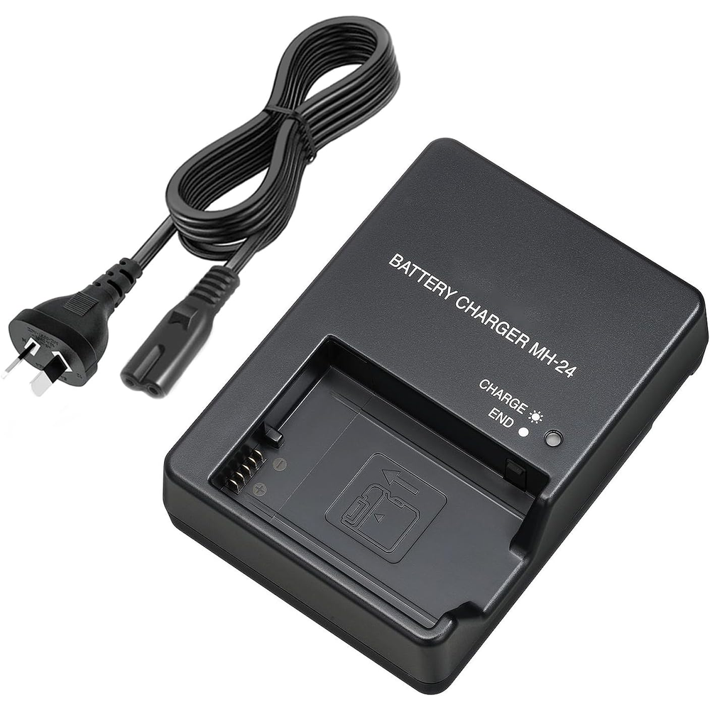 Battery Charger for Nikon MH-24 Compatible with EN-EL14 and EN-EL14A Batteries