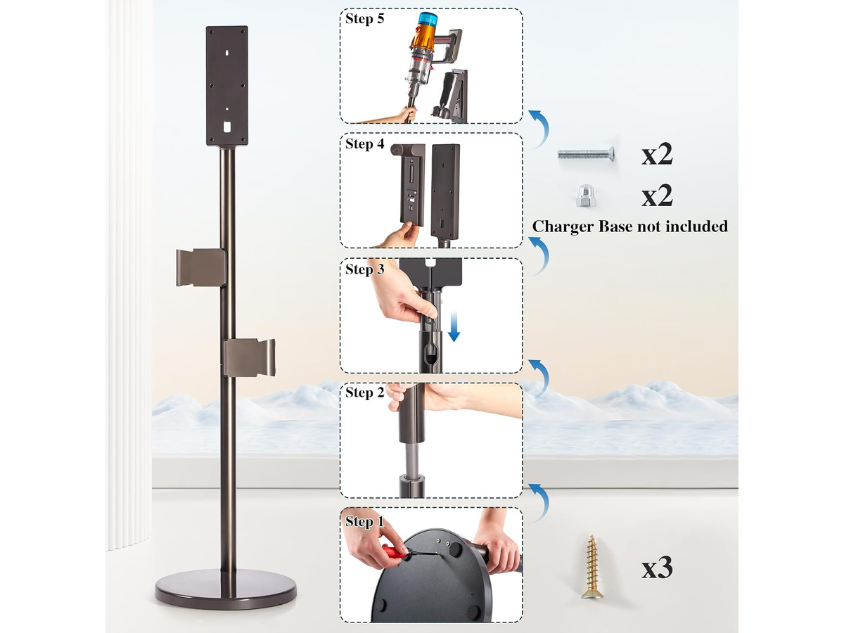 Vacuum Stand Compatible with Dyson V7 V8 V10 V11 V12 V15