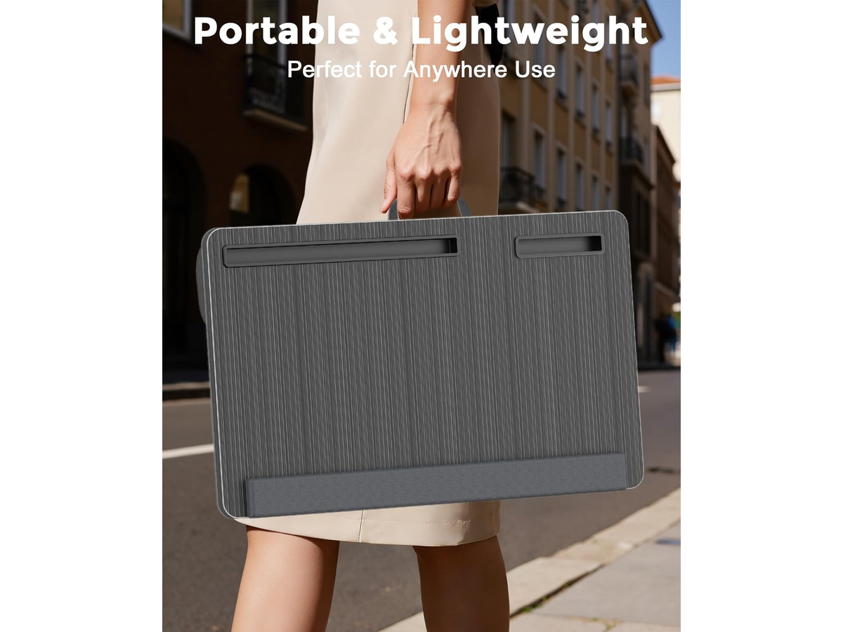 Laptop Table Lap Desk Portable Lap Desk with Cushion