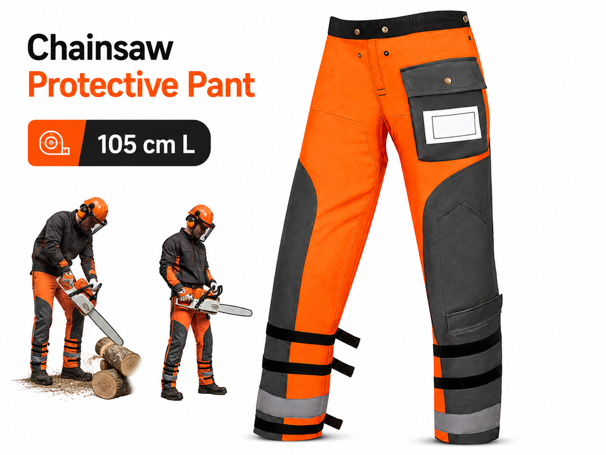 Chainsaw Chaps Protective Safety Apron Pants Adjustable Size L