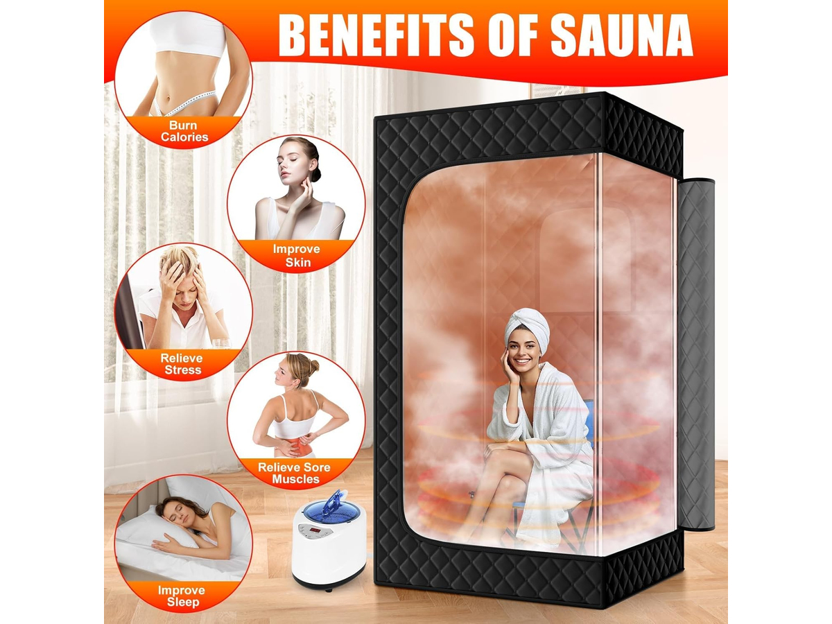 Portable SPA Room Therapeutic Personal Sauna Steam Room