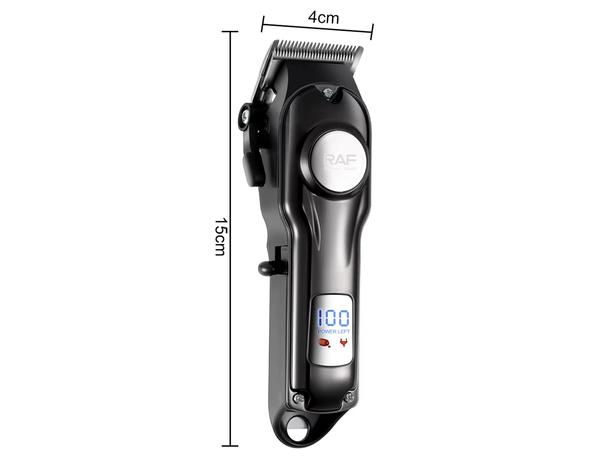 USB Rechargeable Electric Hair Trimmer Cordless Hair Clipper with Stainless Steel Blade