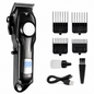 USB Rechargeable Electric Hair Trimmer Cordless Hair Clipper with Stainless Steel Blade