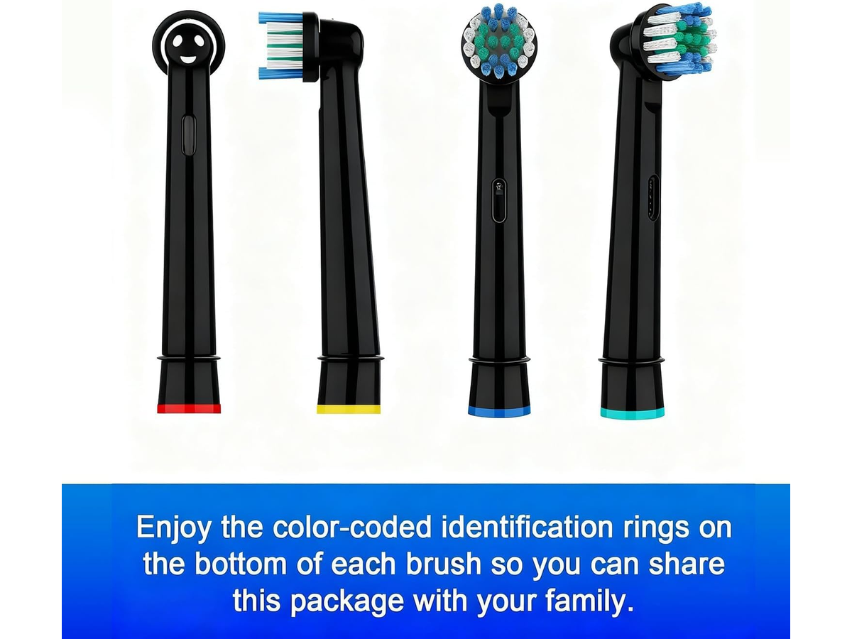 Oral B Toothbrush Heads 8 Pack Soft Bristle Replacement Brush Refills