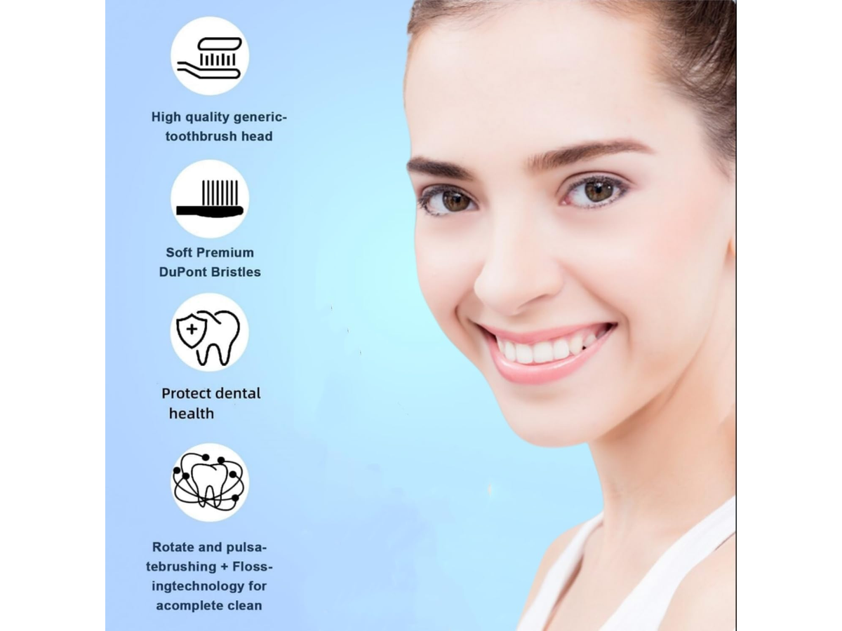 Oral B Toothbrush Heads 8 Pack Soft Bristle Replacement Brush Refills