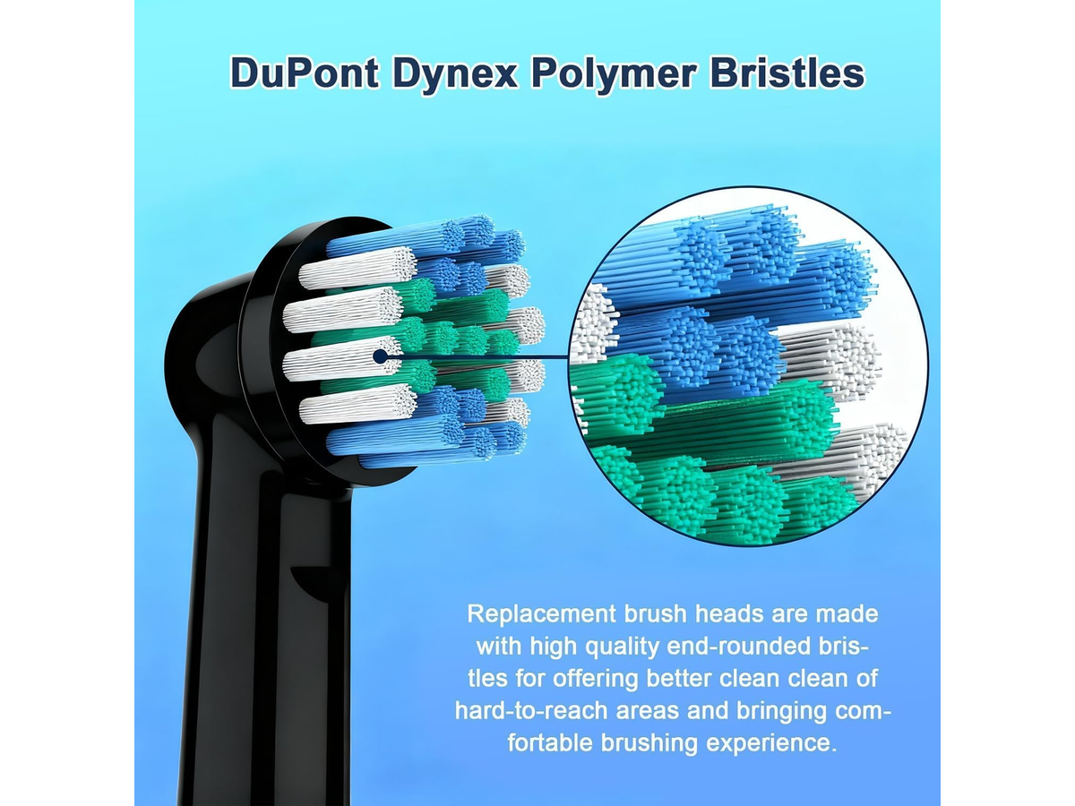 Oral B Toothbrush Heads 8 Pack Soft Bristle Replacement Brush Refills