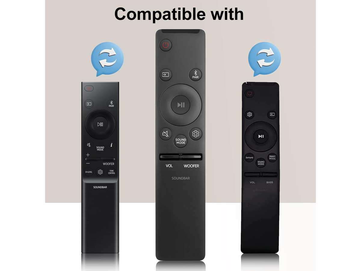 Samsung Soundbar Remote Control Replacement IR Remote Compatible